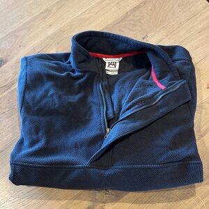 Avalanche Gray and Red Fleece Jacket Men’s XL